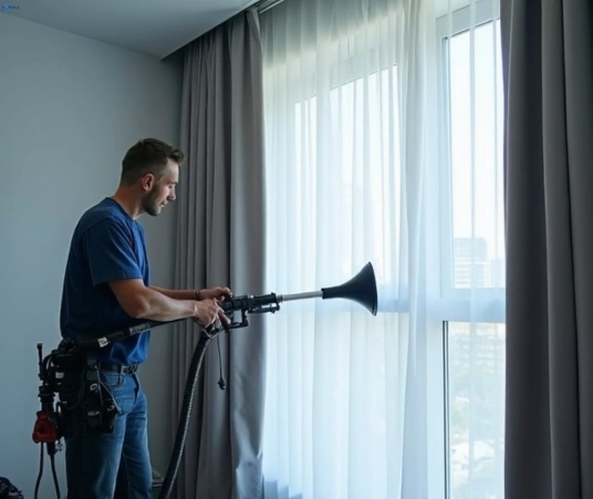 Professional curtain stain removal process equipment Matty Curtain Cleaning kogarah-nsw
